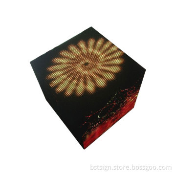 P10 Full Color Indoor Cube LED Screen for Wine Bar